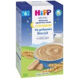Детская каша HiPP Спокойной ночи с печеньем молочная с 6 месяцев, 250 г