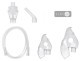 Набор аксессуаров для небулайзера (маска взрослая, маска детская, насадка ротовая, роспылитель, трубка воздушная) MEDHIT, FU-KC112