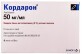 Кордарон р-р д/ин. 150 мг амп. 3 мл №6