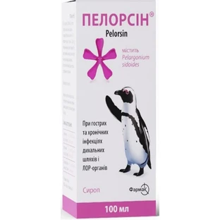 Пелорсін сироп флакон, 100 мл