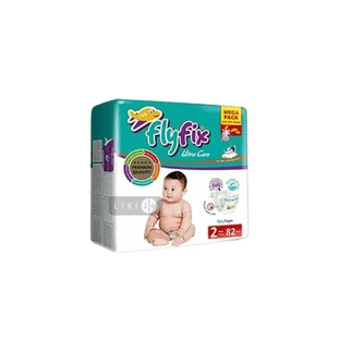 Подгузники детские Fly Fix 2 3-6 кг 82 шт