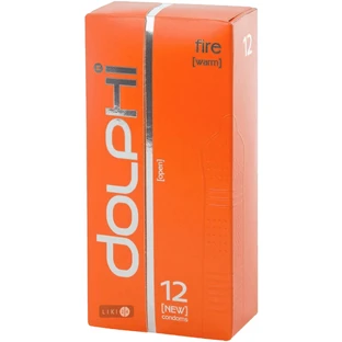 Презервативи Dolphi Fire 12 шт