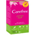 Прокладки ежедневные Carefree с экстрактом хлопка и алоэ №30