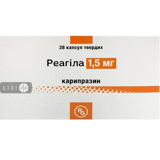 Реагіла капс. 1,5 мг блістер №28