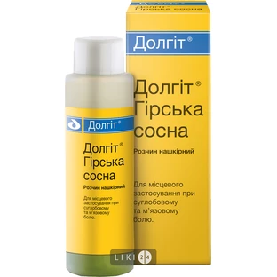 Долгіт гірська сосна р-н нашкірний пляшка п/е 100 мл