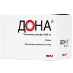 Дона пор. д/оральн. р-ра 1500 мг саше №30: цены и характеристики