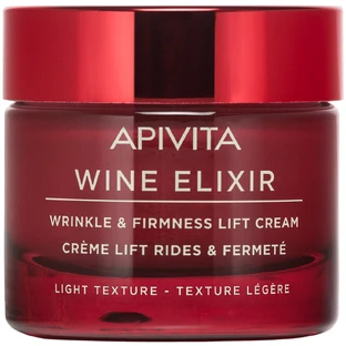 Крем-лифтинг для лица Apivita Wine Elixir Восстанавливающий ночной с полифенолами вина, 50 мл