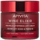 Крем-лифтинг для лица Apivita Wine Elixir Восстанавливающий ночной с полифенолами вина, 50 мл