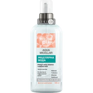 Міцелярна вода Біокон Hirudo Derm Sensitive Aqua Micellar 500 мл