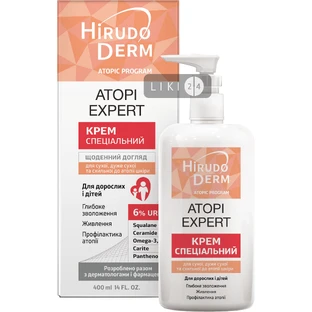 Крем Біокон Hirudo Derm Atopic Program Аtopi Expert 400 мл