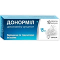 Донормил табл. шип. 15 мг туба №10
