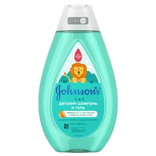 Шампунь і гель 2 в 1 Johnson's Baby, 300 мл