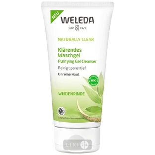 Гель для вмивання Weleda Naturally Clear для глибокого очищення з себорегулируючим ефектом, 100 мл