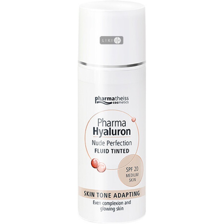 Тональный флюид Pharma Hyaluron Nude Perfection Medium SPF-20 50 мл: цены и характеристики