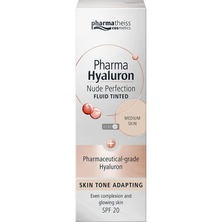 Тональный флюид Pharma Hyaluron Nude Perfection Medium SPF-20 50 мл: цены и характеристики