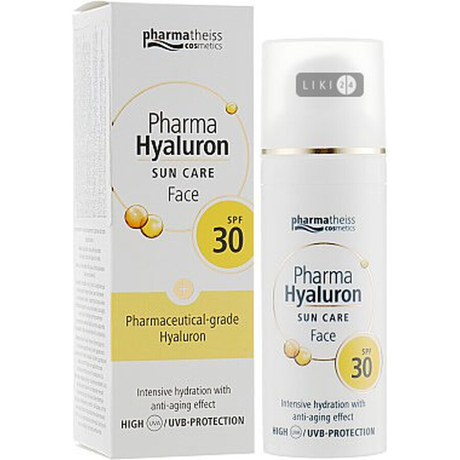 Солнцезащитный крем для лица Pharma Hyaluron Sun Care SPF 30 50 мл: цены и характеристики
