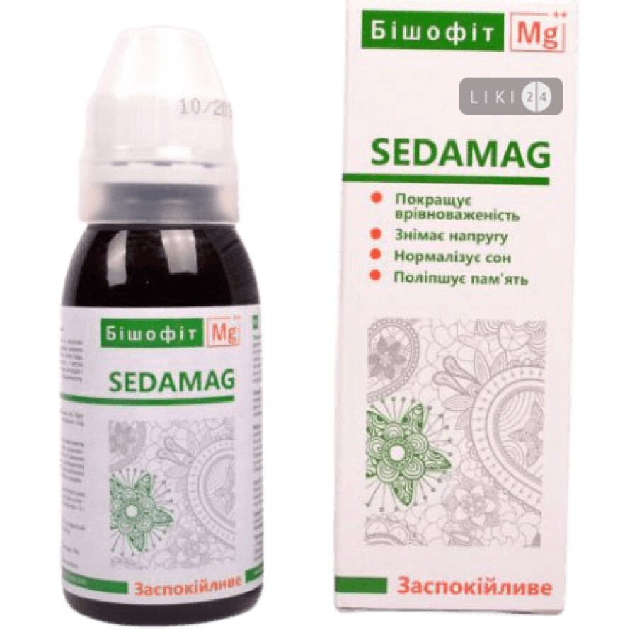 Sedamag добавка диетическая магниево-минеральная фл. 100 мл: цены и характеристики