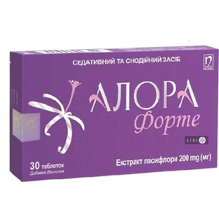 Алора Форте таблетки п/о 420 мг №30
