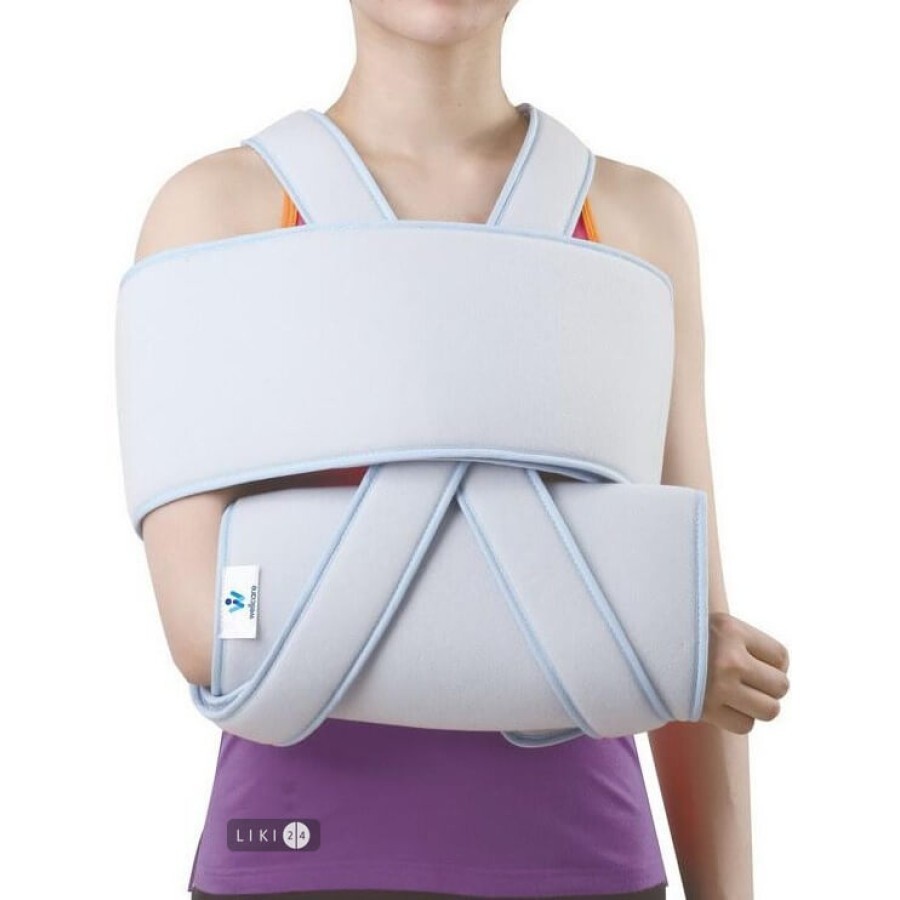 Бандаж для фіксації ліктьового суглоба і плечового пояса wellcare 21005, універсал.: ціни та характеристики