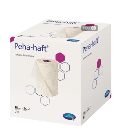 Бинт когезивный фиксирующий Peha-haft, 4 см х 20 м: цены и характеристики