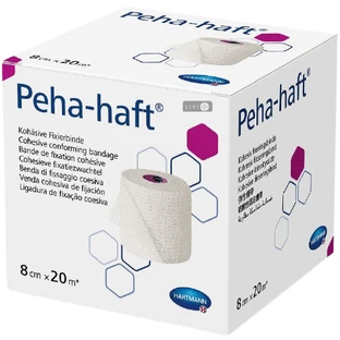 Бинт когезивний фіксуючий Peha-haft, 8 см х 20 м