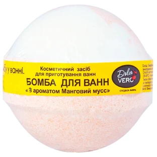 Бомба для ванн Dolce Vero Манговий мусс, 75 г