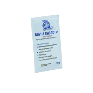 Борная кислота Плюс Ключи Здоровья, 10 г