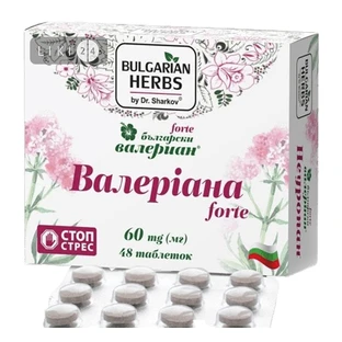 Валериана Форте табл. 60 мг №48