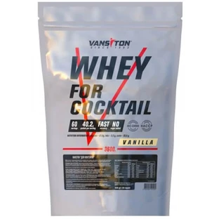Протеин Vansiton Whey For Coctails 3600 г, ваниль
