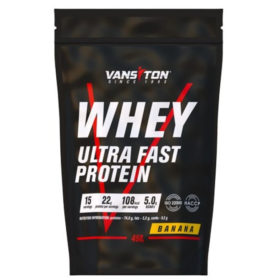 Протеин Vansiton Ультра-Про Банан, 450 г: цены и характеристики