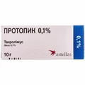Протопик мазь 0,1 % туба 10 г