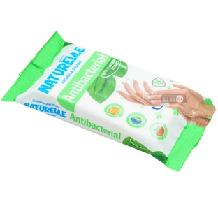 Вологі серветки Naturelle Antibacterial з екстрактом листя подорожника №15