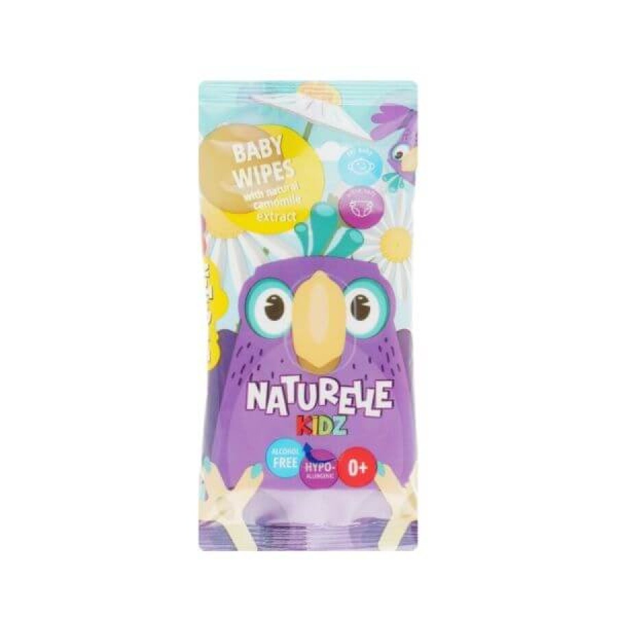 Влажные салфетки детские "naturelle" kidz ромашка №10: цены и характеристики