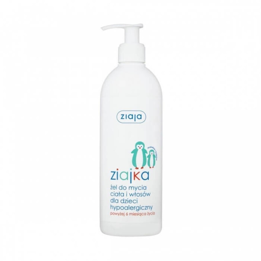 Гель гипоаллергенный Ziaja Для детей для мытья тела и волос 400 мл: цены и характеристики