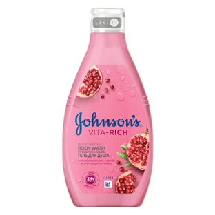 Гель для душу Johnson’s Body Care Vita Rich Преображающий с экстрактом цветка граната 250 мл