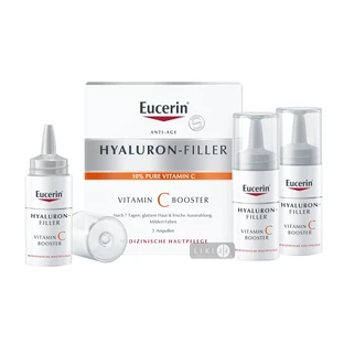 Гель-бустер Eucerin Гіалурон-філер Вітамін С 8 мл №3