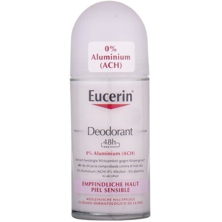 Дезодорант Eucerin Без алюминия для чувствительной кожи, 50 мл