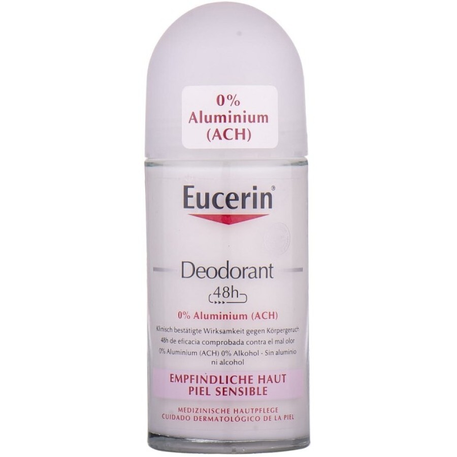 Дезодорант Eucerin Без алюминия для чувствительной кожи, 50 мл: цены и характеристики