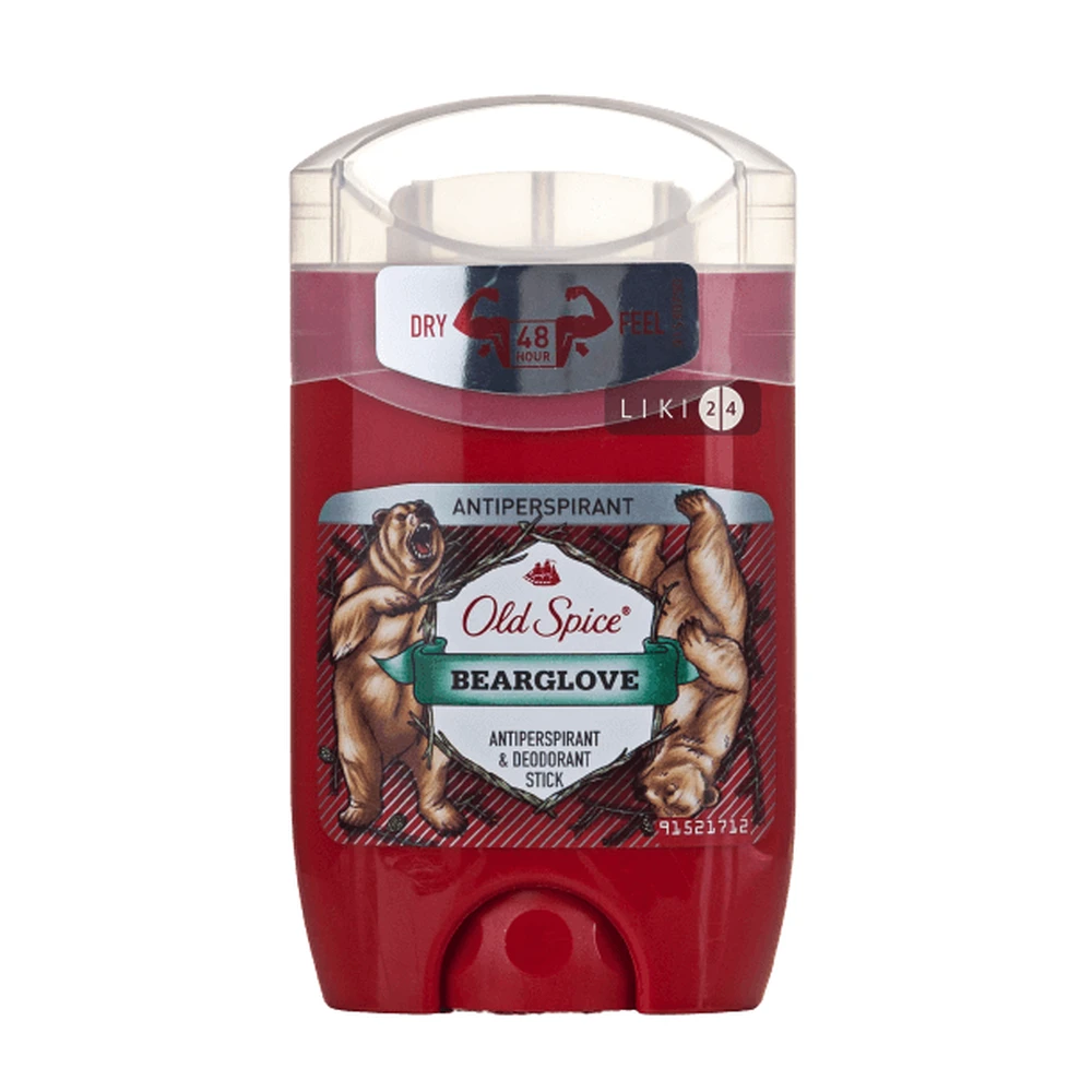 Дезодорант-антиперспірант твердий Old Spice Bearglove 50 мл : ціни та характеристики