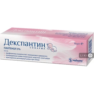 Декспантин Софарма мазь пантенол 5 % туба 30 г