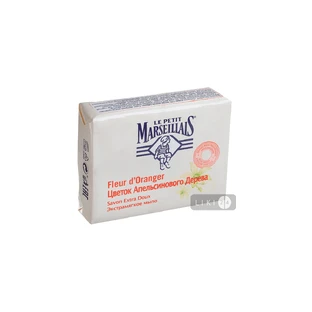 Твердое мыло Le Petit Marseillais Экстрамягкое цветок апельсинового дерева, 90 г