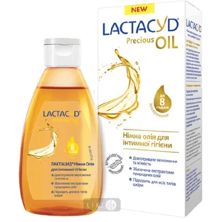 Гель для интимной гигиены Lactacyd Нежное масло, 200 мл