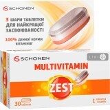 Витамины Zest Multivitamin таблетки №30