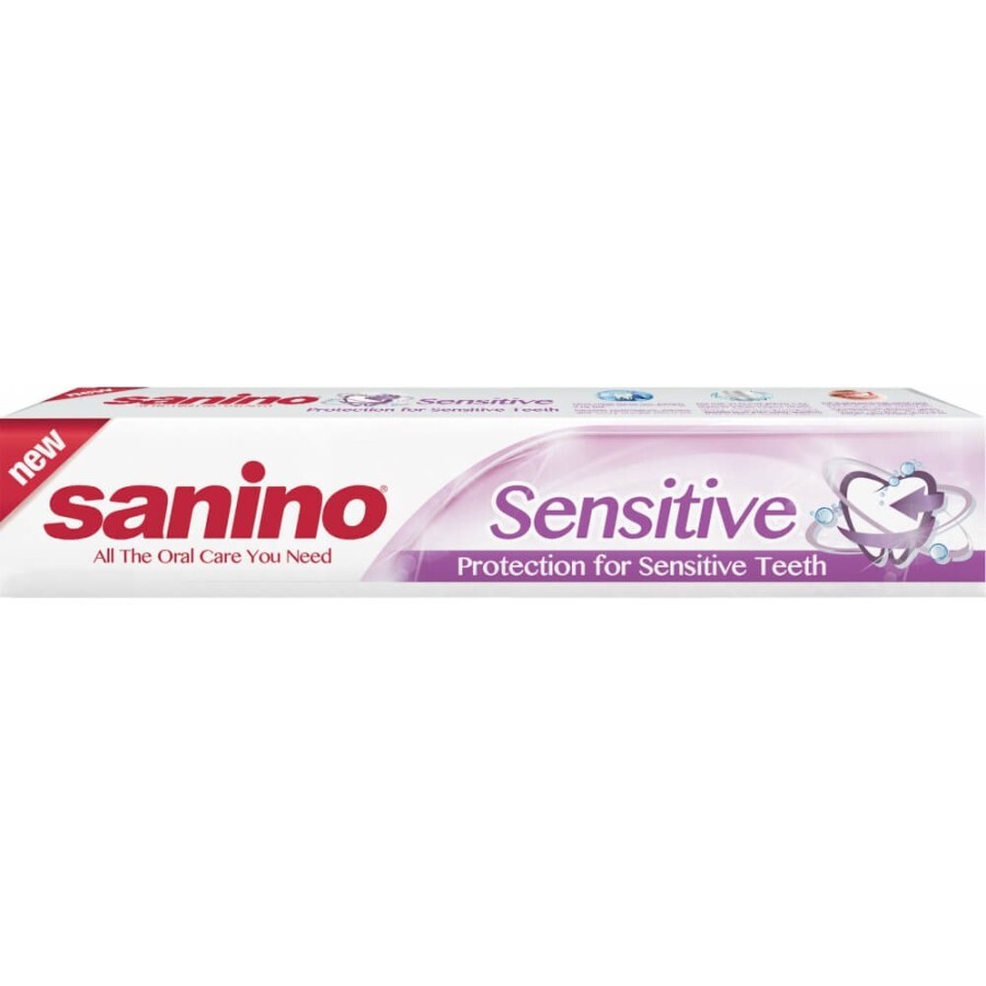Зубна паста Sanino Захист для чутливих зубів 50 мл: ціни та характеристики