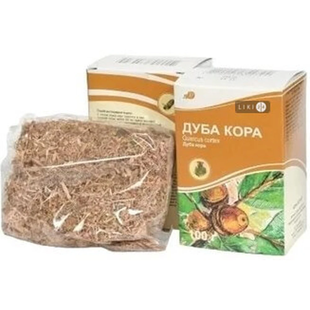 Дуба кора 100 г пачка, с внутр. пакетом: цены и характеристики