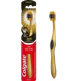 Зубная щетка Colgate 360 Charcoal Gold Soft Toothbrush Золотая с древесным углем, мягкая