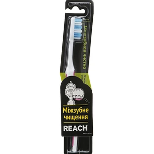 Зубная щетка Reach Interdental Межзубная чистка, средняя