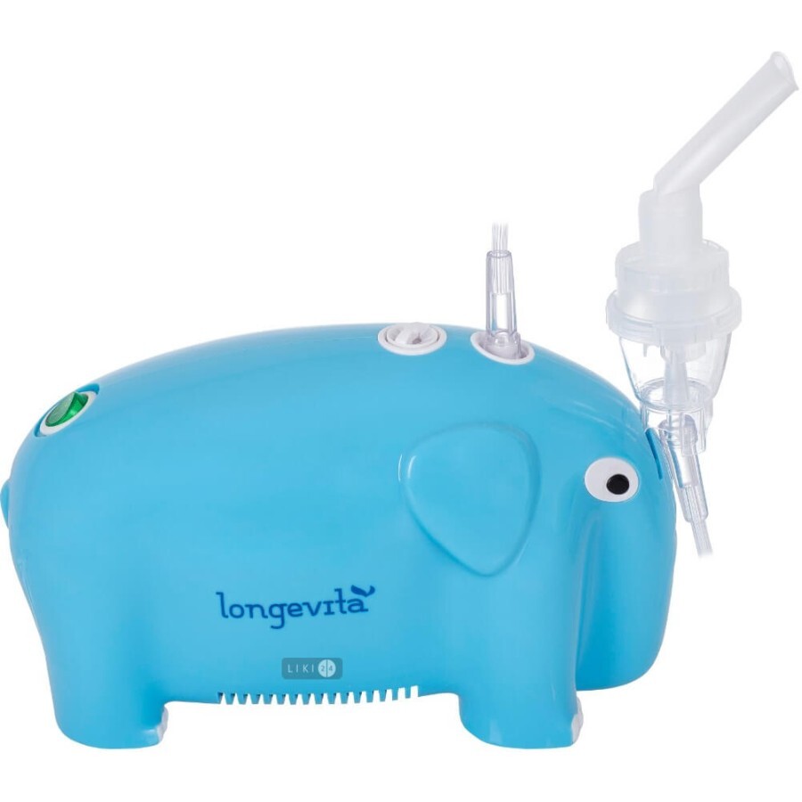 Інгалятор Longevita CNB69012 компресорний, blue: ціни та характеристики