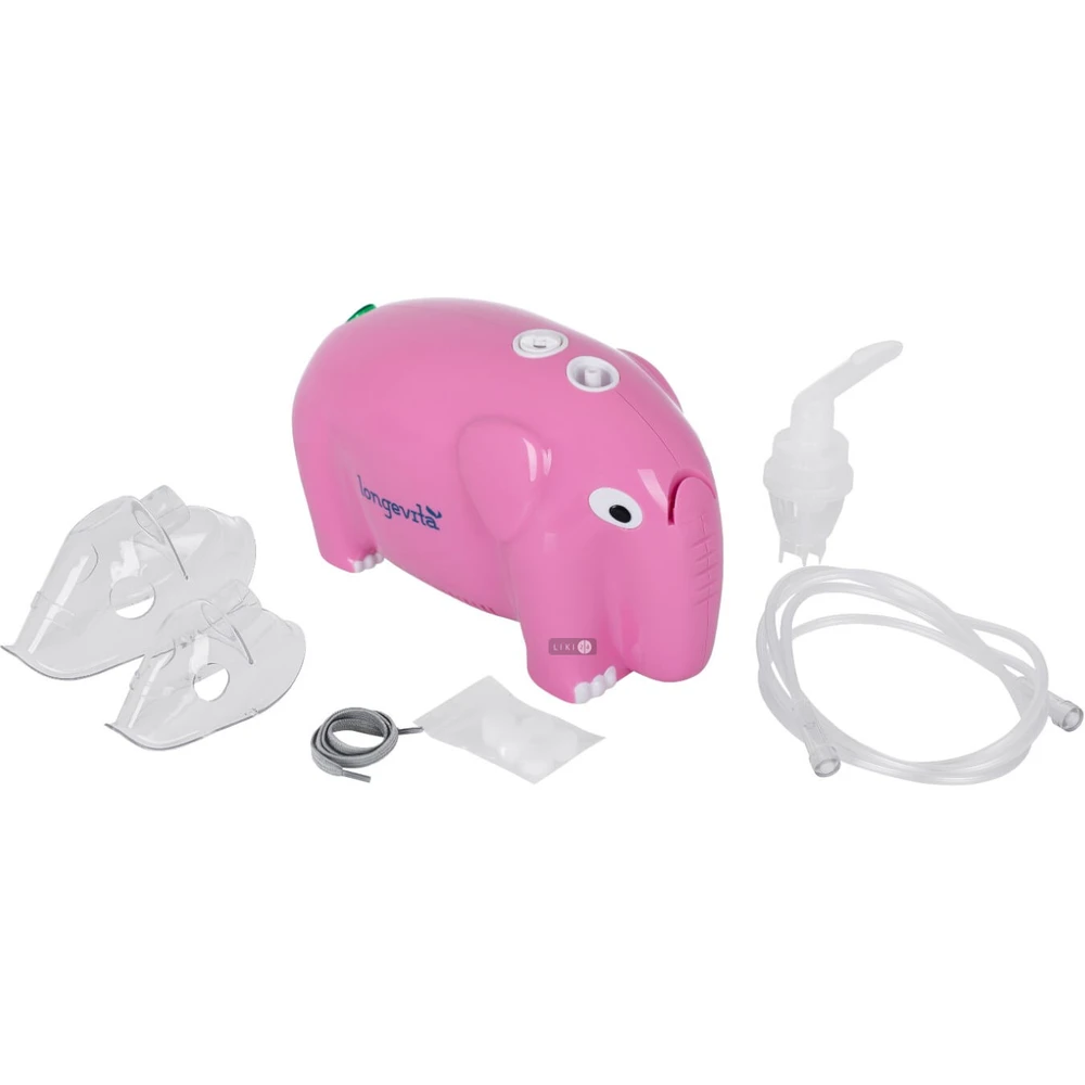 Ингалятор Longevita CNB69012 компрессорный, pink: цены и характеристики
