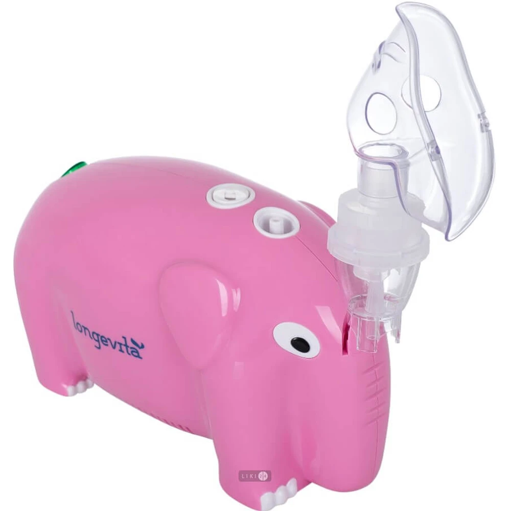 Ингалятор Longevita CNB69012 компрессорный, pink: цены и характеристики